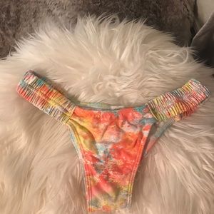 San Lorenzo Floral Bikini Bottoms- Size L